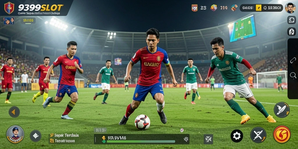 Gameplay seru dalam sepak bola yang menghadirkan pengalaman mendalam.