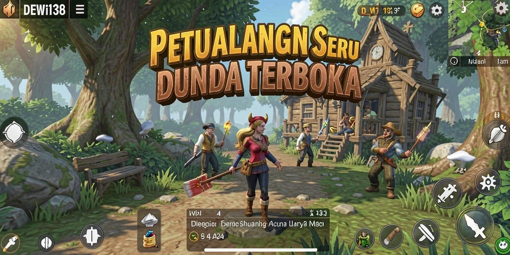 Menampilkan gameplay eksplorasi menakjubkan di dunia terbuka DEWI138.